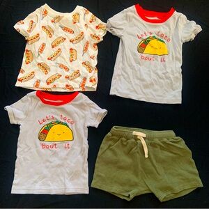 Old Navy Red and Gray Kids' Apparel